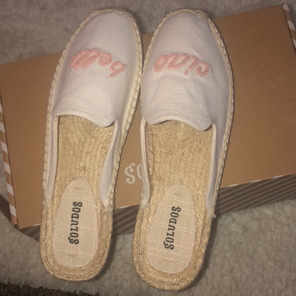 Soludos Shoes - ”SOLUDOS” Beautiful travel CIAO BELLA mules.NWT